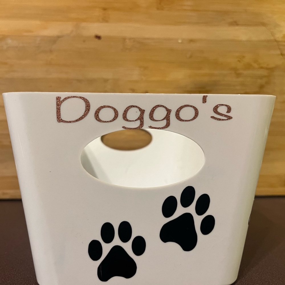 Custom made dog bins